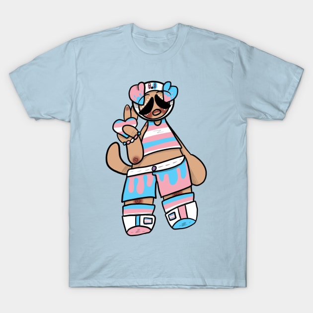 transgender whoman FtM T-Shirt by Shard Art